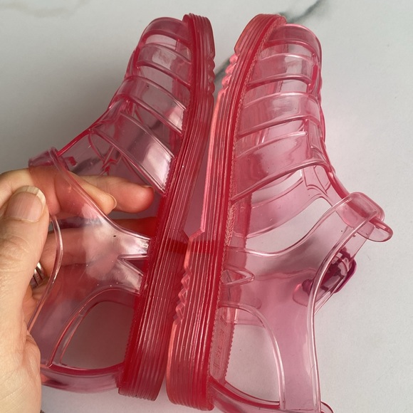 Baby Gap pink jelly toddler sandals 10 - Picture 4 of 7